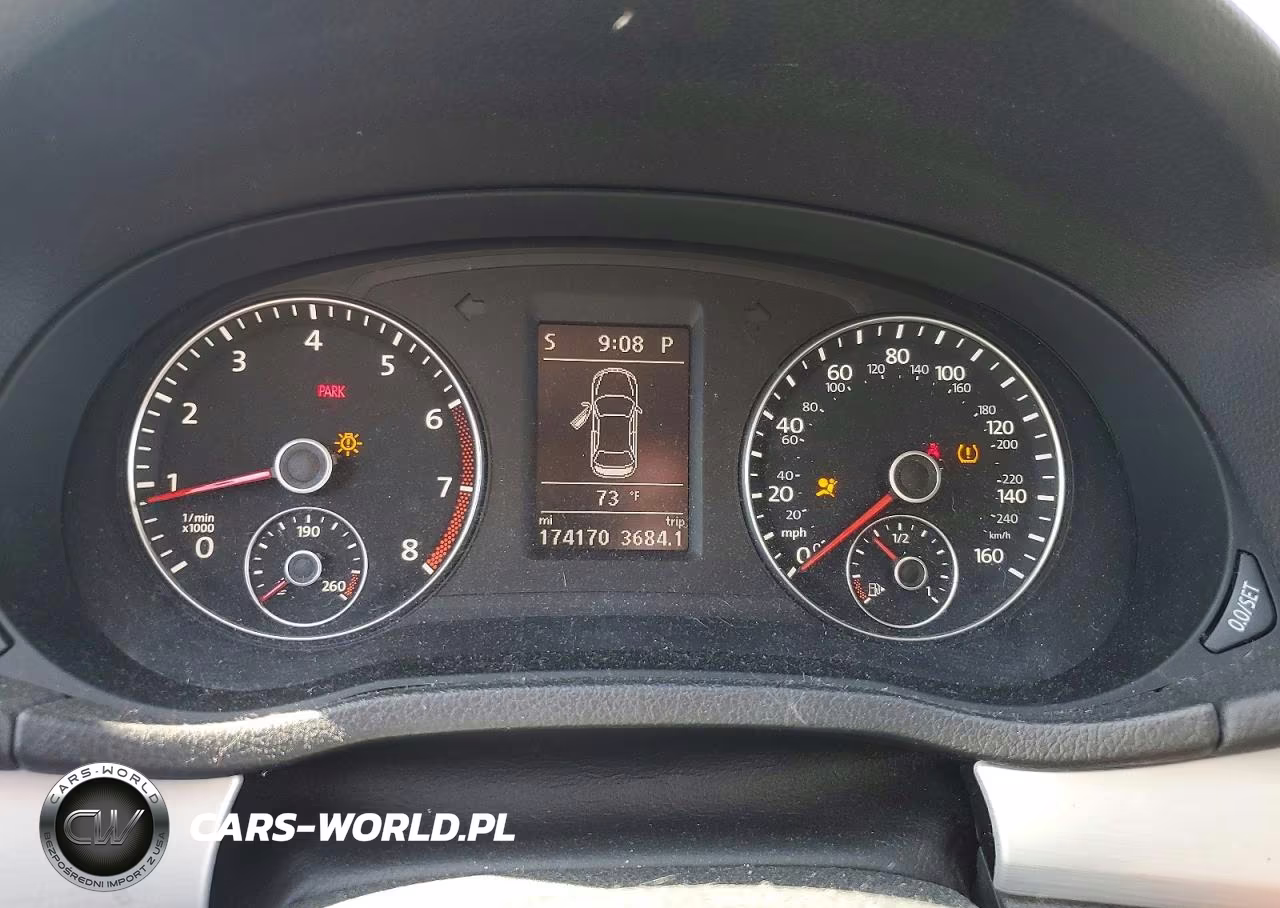 2013 Volkswagen Passat Se VIN:1VWBP7A36DC049257 - 9