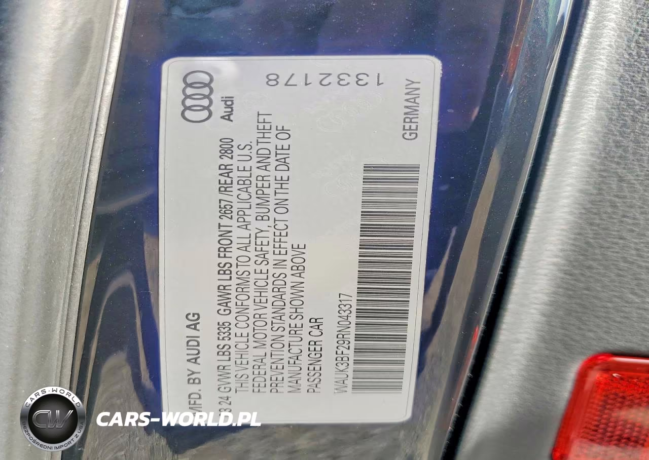 2024 Audi A6 Premium VIN:WAUK3BF29RN043317 - 12