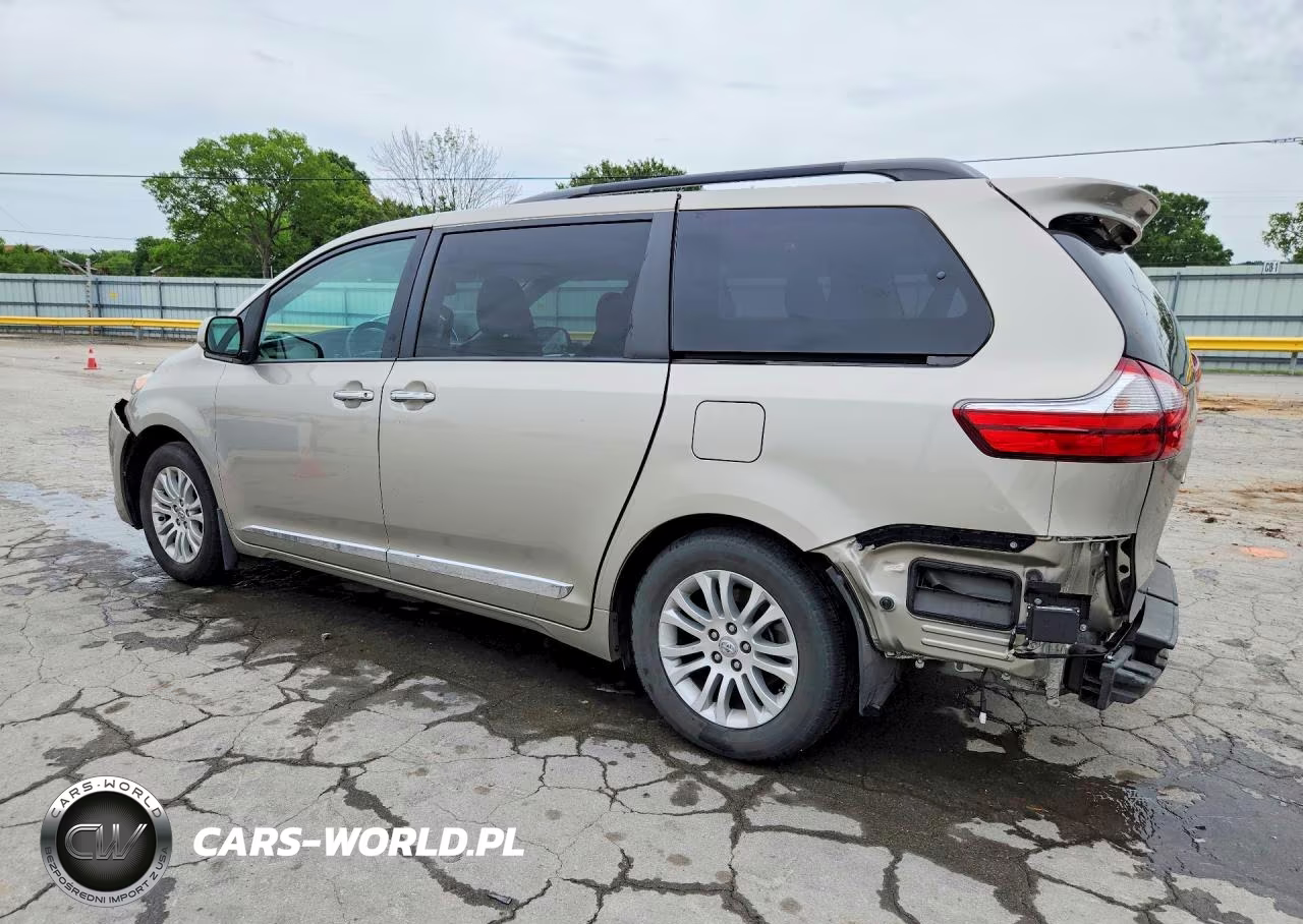 2017 Toyota Sienna Xle Premium 8-Passenger VIN:5TDYZ3DC0HS771114 - 2