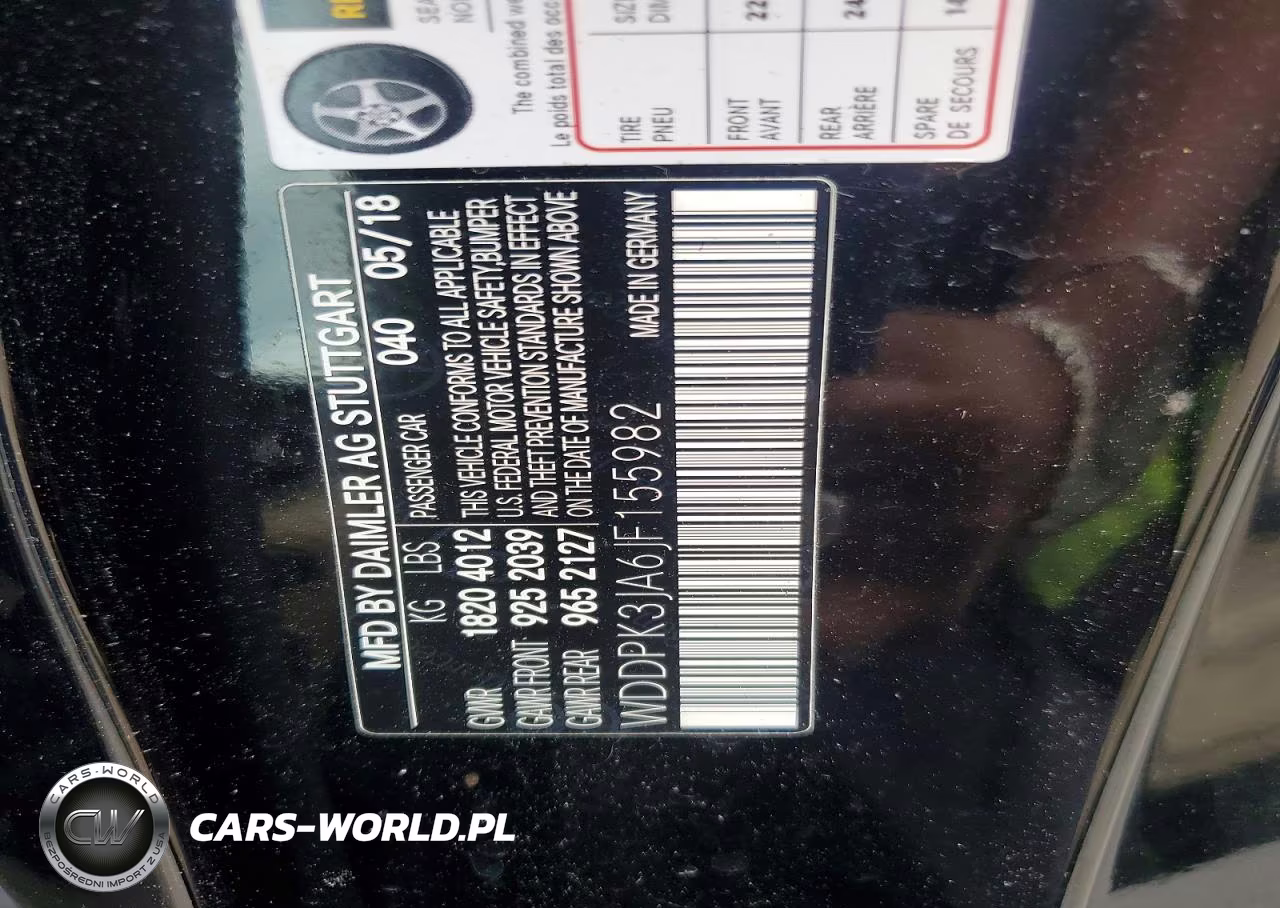2018 Mercedes-Benz Slc 300 VIN:WDDPK3JA6JF155982 - 13