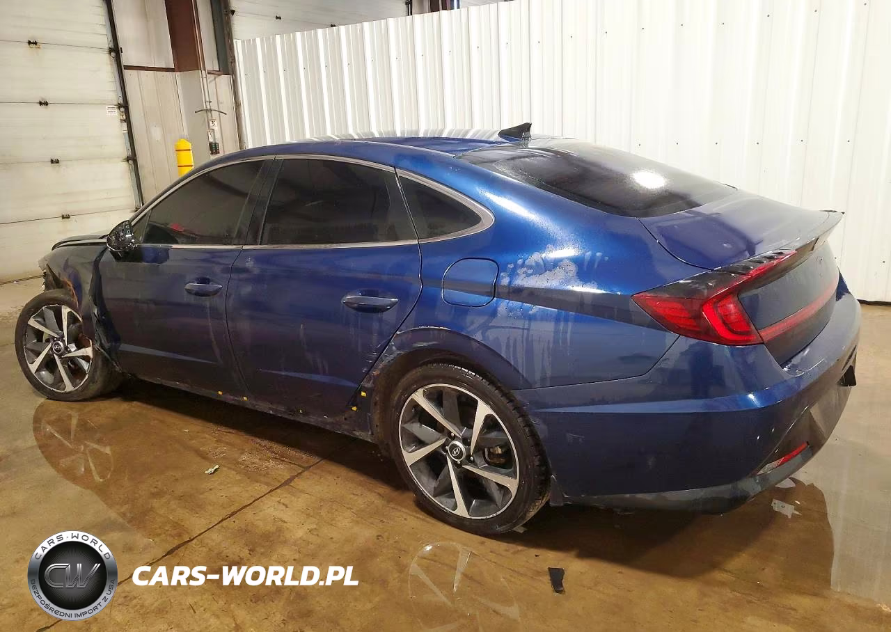 2021 Hyundai Sonata Sel Plus VIN:5NPEJ4J2XMH091586 - 2