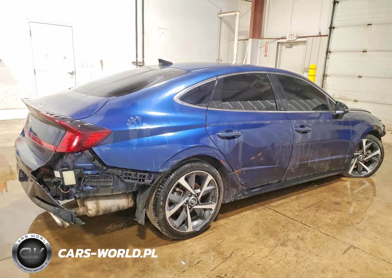 2021 Hyundai Sonata Sel Plus VIN:5NPEJ4J2XMH091586 - 3