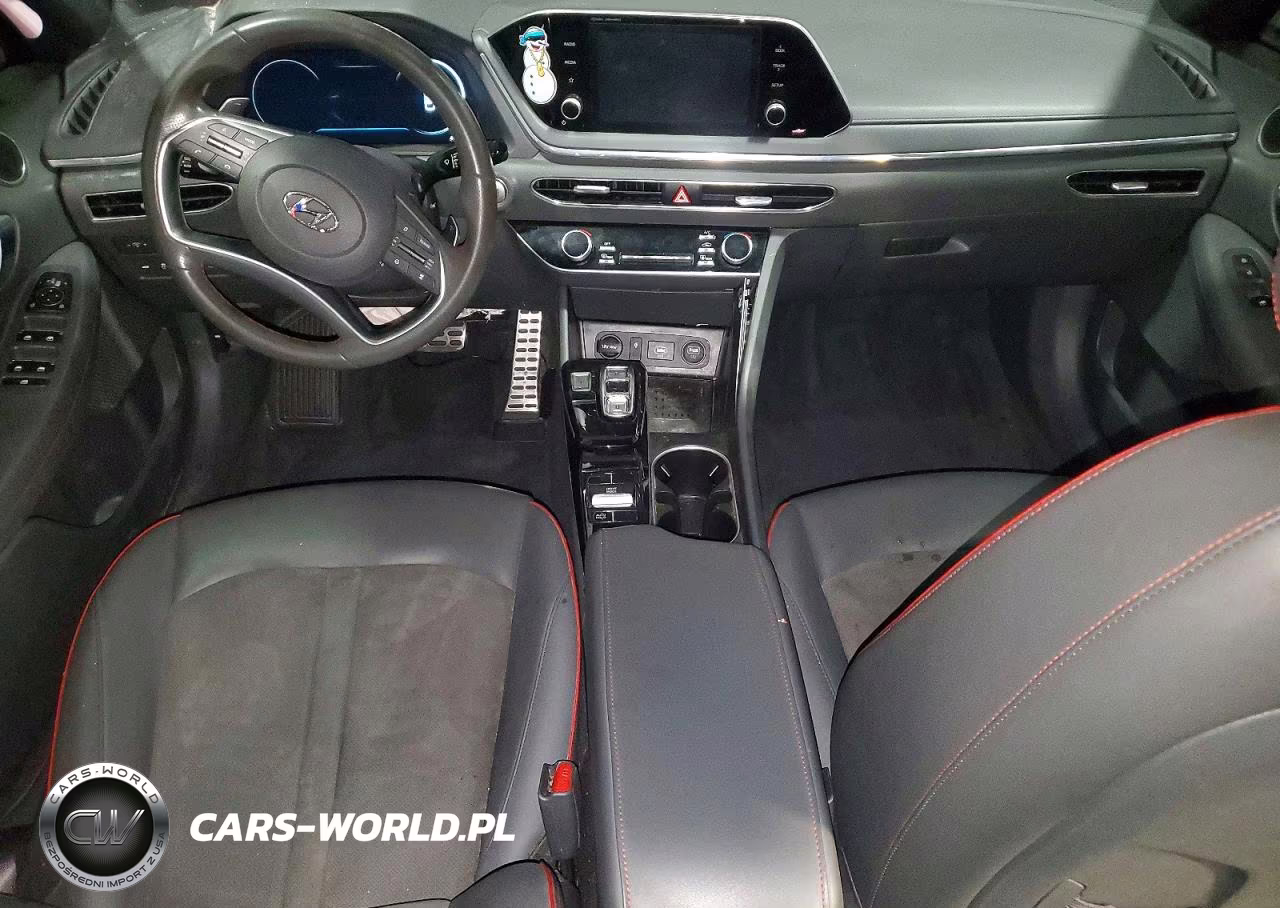 2021 Hyundai Sonata Sel Plus VIN:5NPEJ4J2XMH091586 - 8