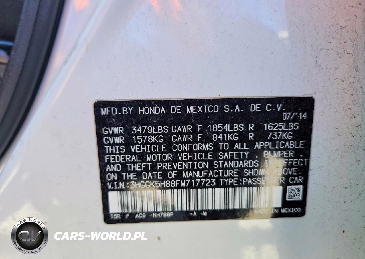2015 Honda Fit Ex VIN:3HGGK5H88FM717723 - 12