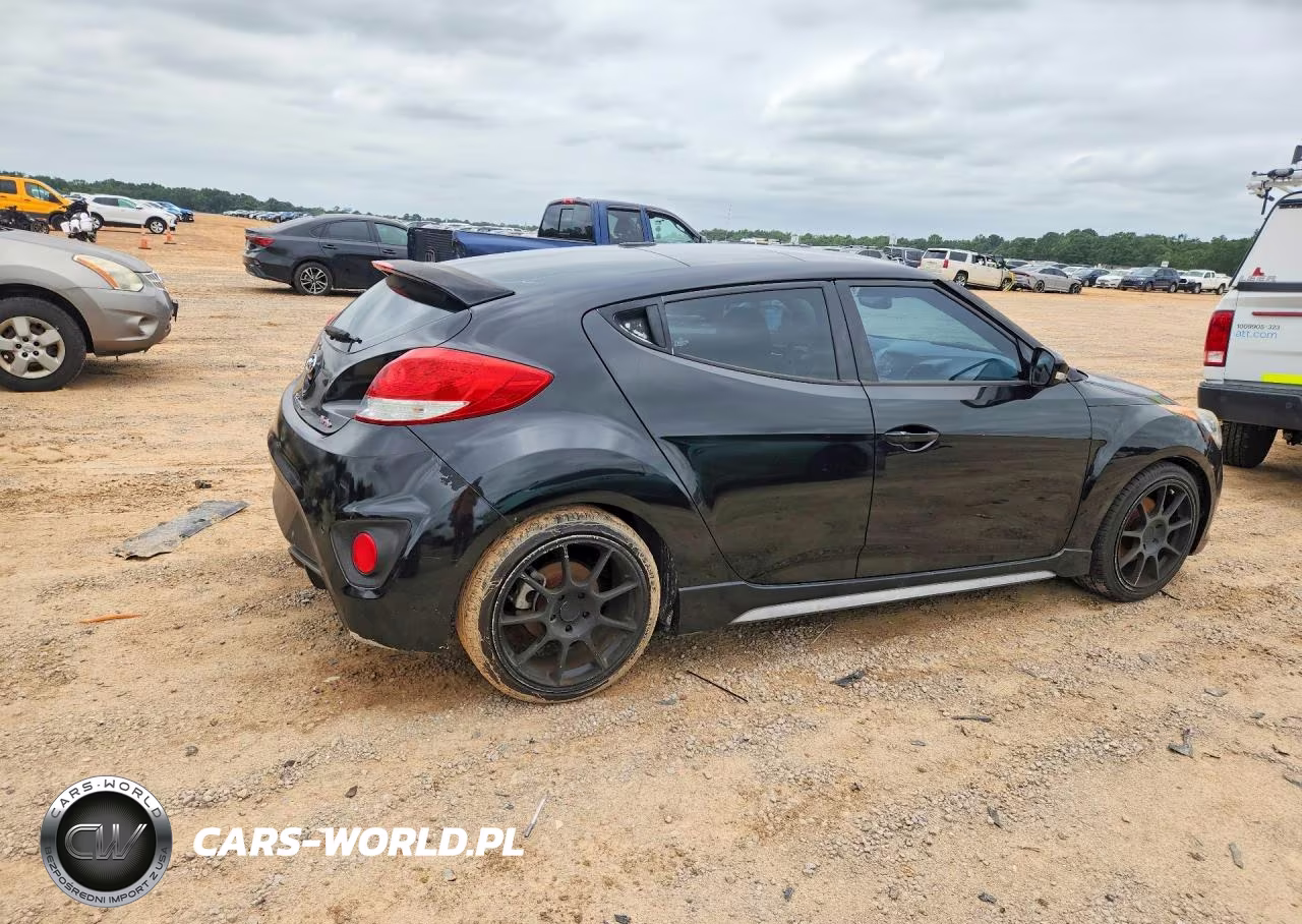 2015 Hyundai Veloster Turbo VIN:KMHTC6AE3FU249259 - 3