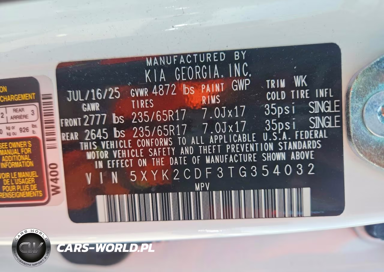 2026 Kia Sportage Lx VIN:5XYK2CDF3TG354032 - 14
