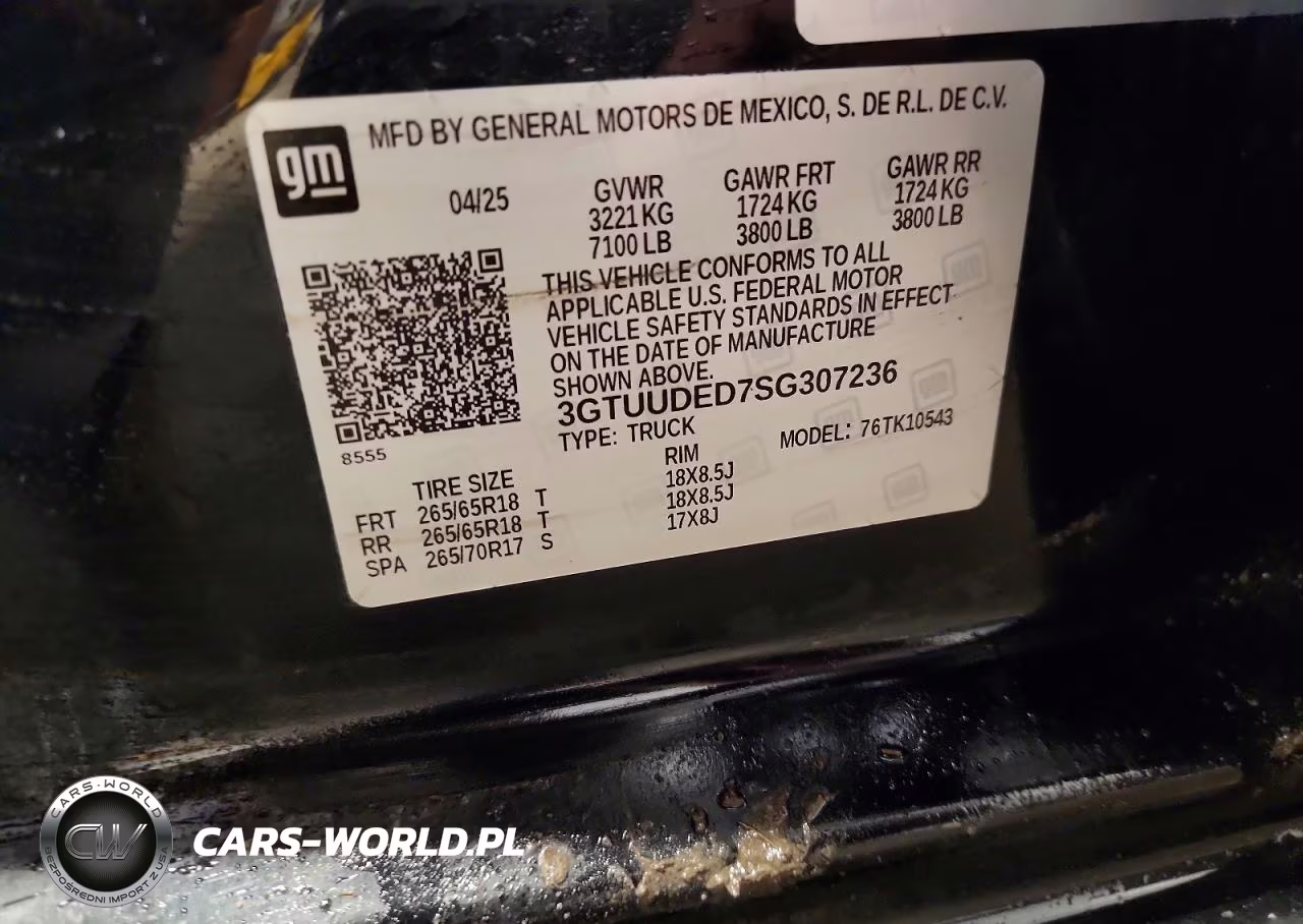 2025 GMC Sierra K1500 Slt VIN:3GTUUDED7SG307236 - 12