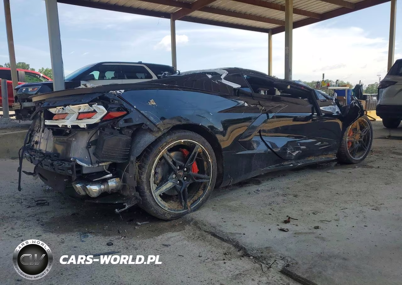 2022 Chevrolet Corvette Stingray 2Lt VIN:1G1YB2D48N5100372 - 3