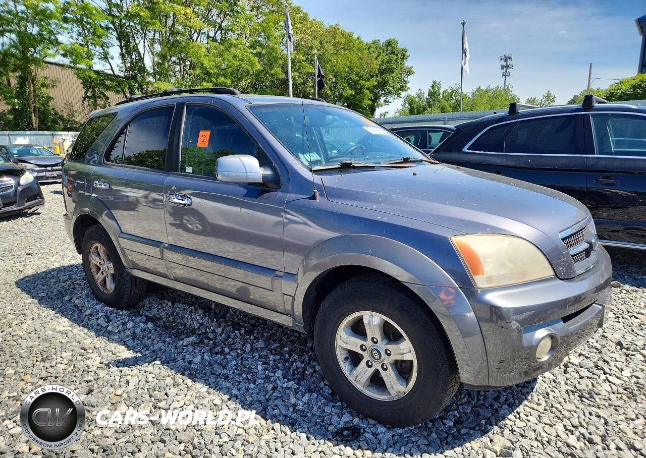 2004 Kia Sorento Lx VIN:KNDJC733545316769 - 4