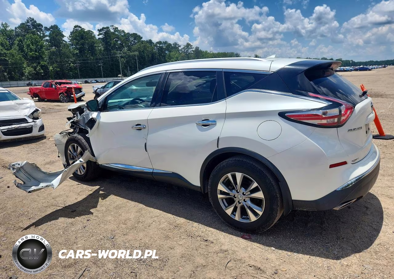 2016 Nissan Murano Sl VIN:5N1AZ2MG3GN125693 - 2