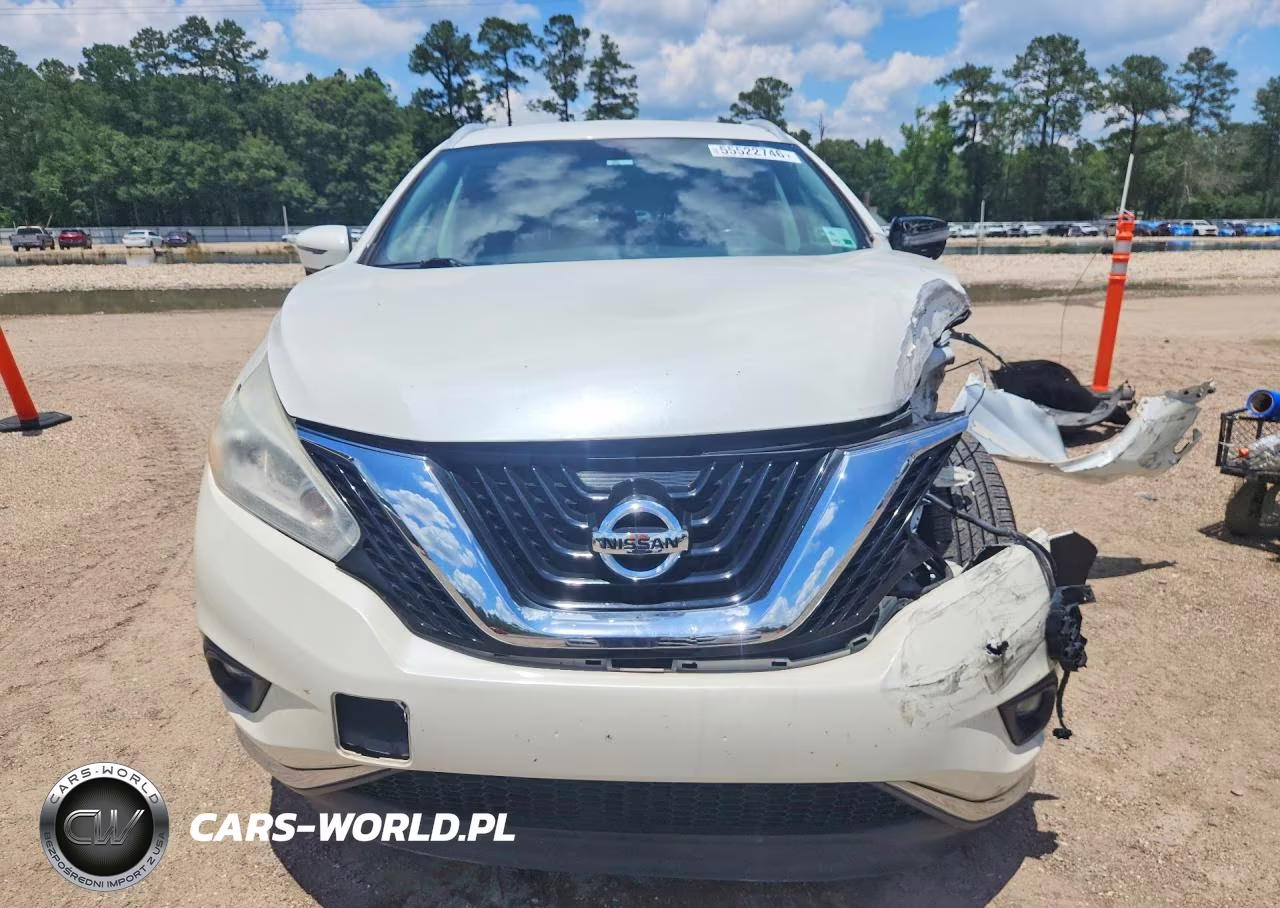 2016 Nissan Murano Sl VIN:5N1AZ2MG3GN125693 - 5
