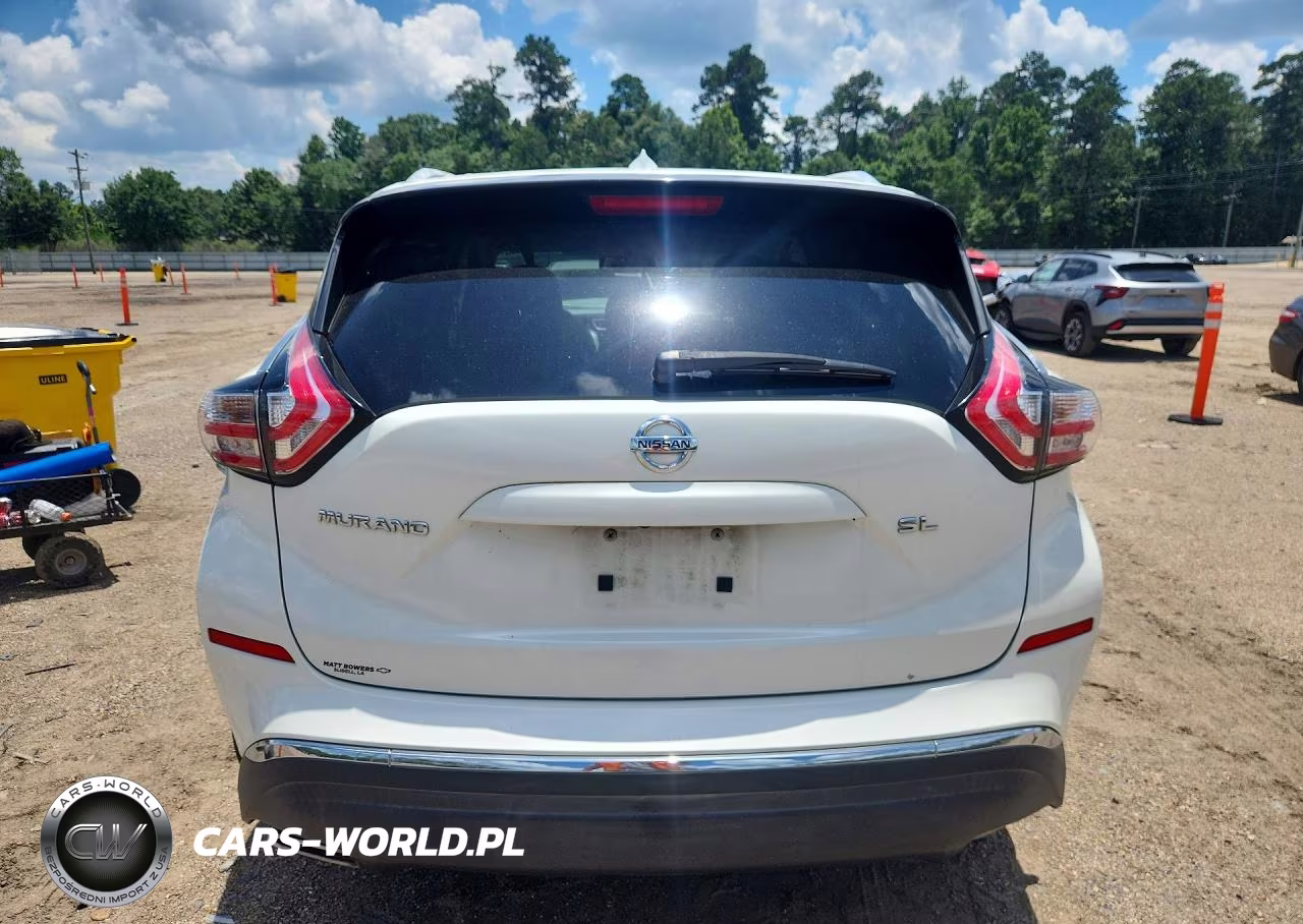 2016 Nissan Murano Sl VIN:5N1AZ2MG3GN125693 - 6