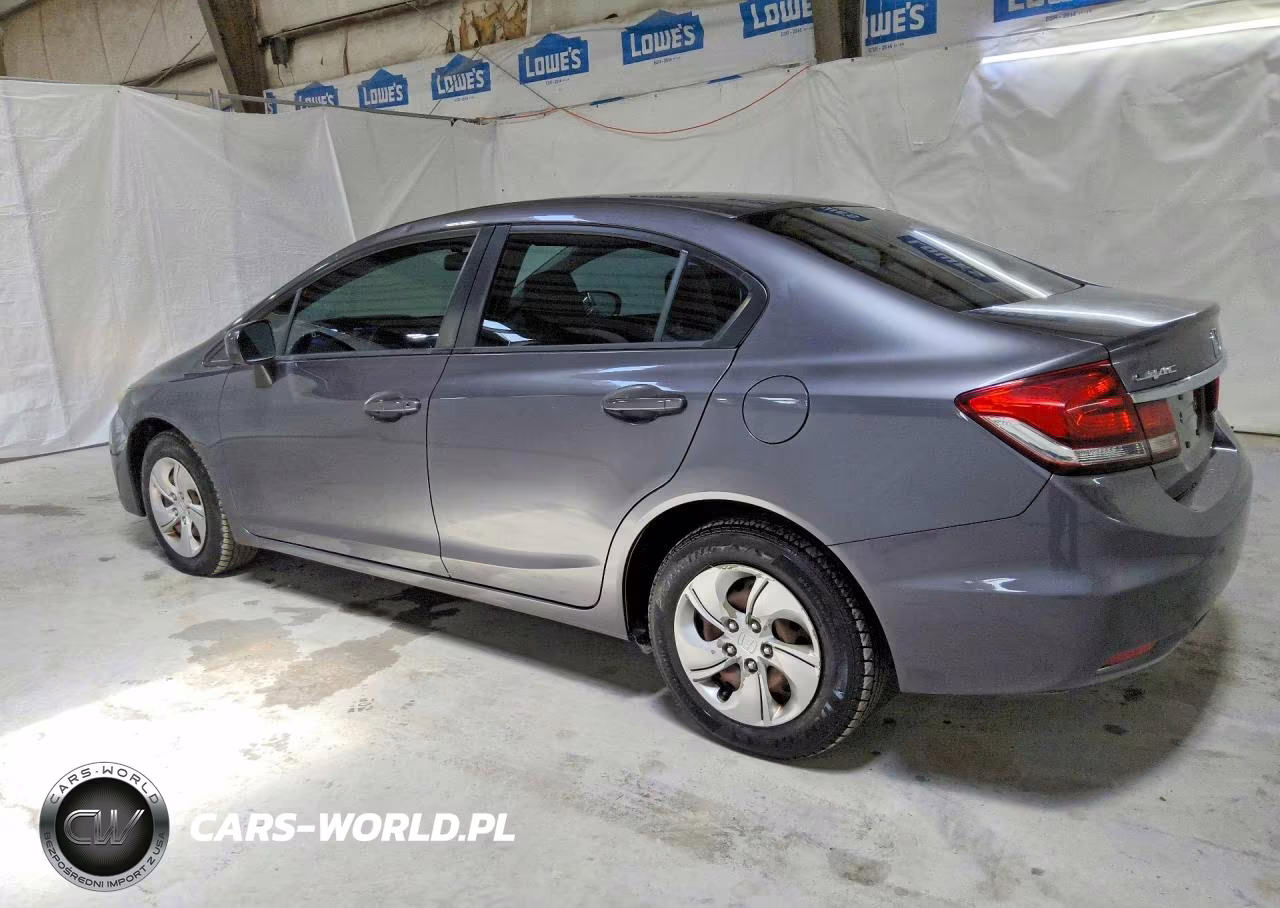 2014 Honda Civic Lx VIN:2HGFB2F57EH545832 - 2