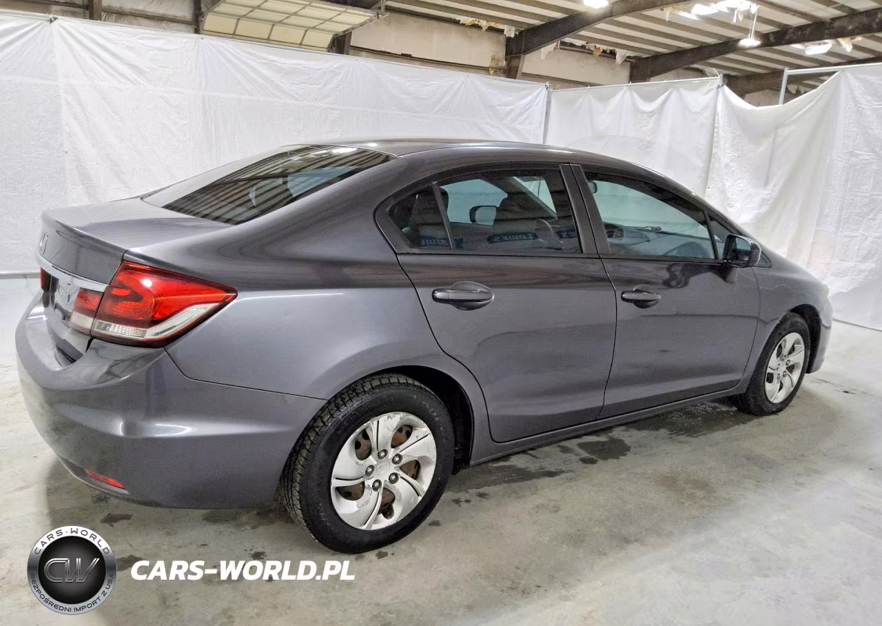 2014 Honda Civic Lx VIN:2HGFB2F57EH545832 - 3