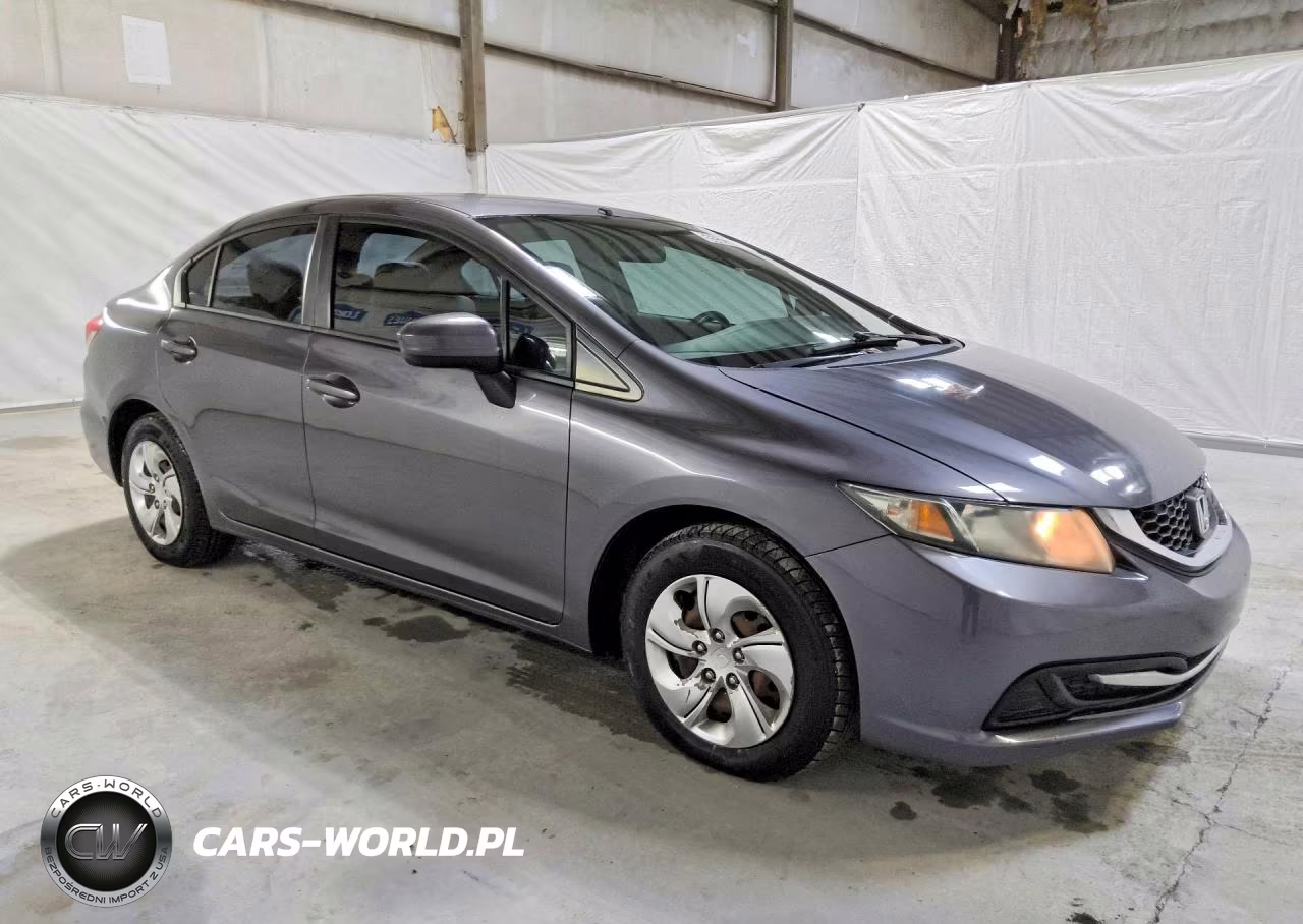 2014 Honda Civic Lx VIN:2HGFB2F57EH545832 - 4