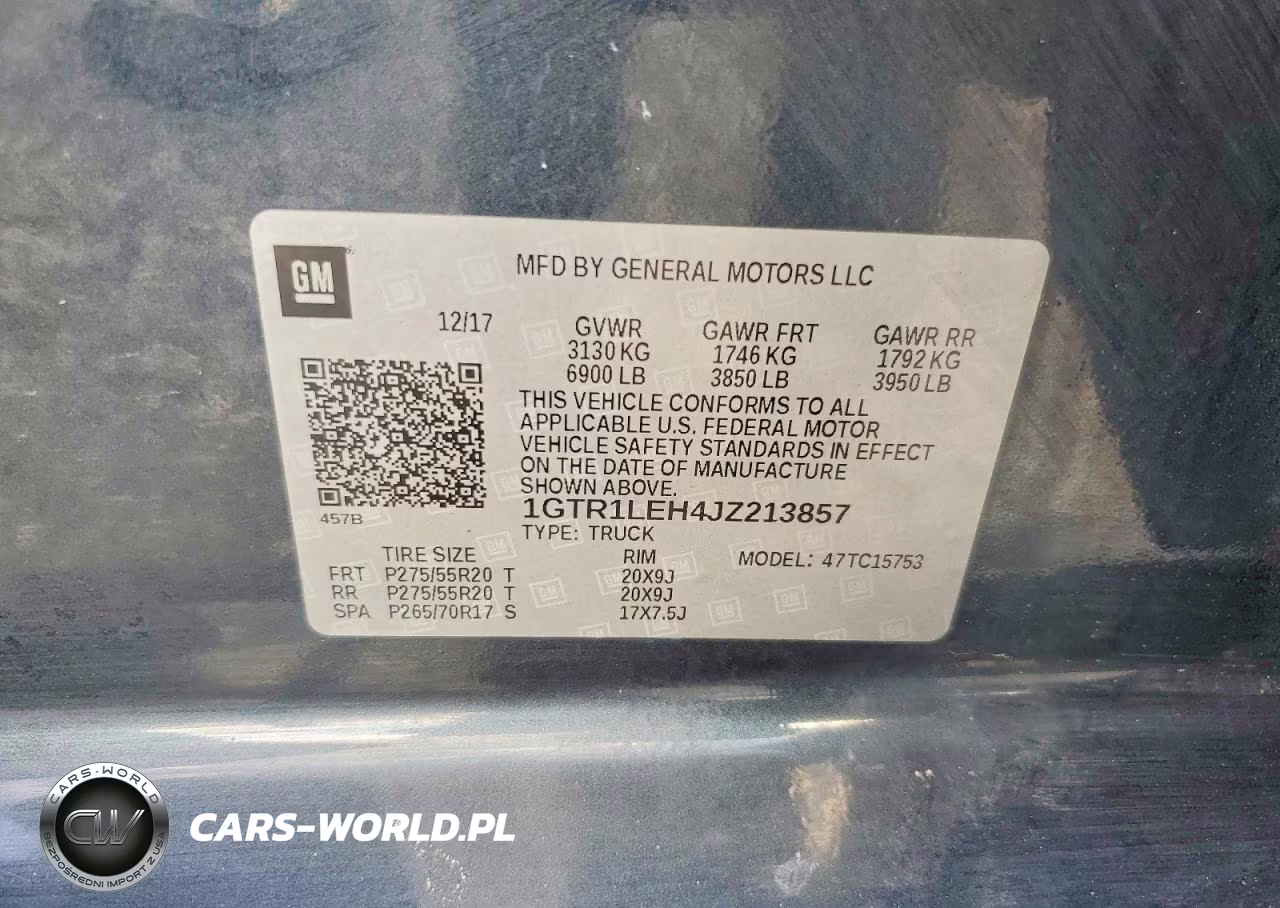 2018 GMC Sierra C1500 VIN:1GTR1LEH4JZ213857 - 12