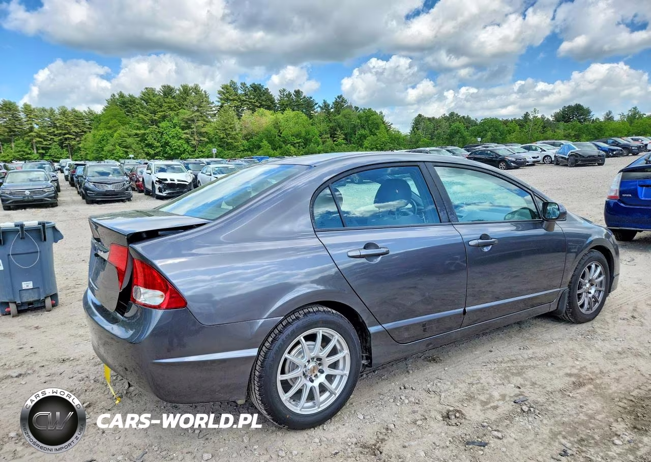 2011 Honda Civic Lx VIN:19XFA1F55BE017113 - 3
