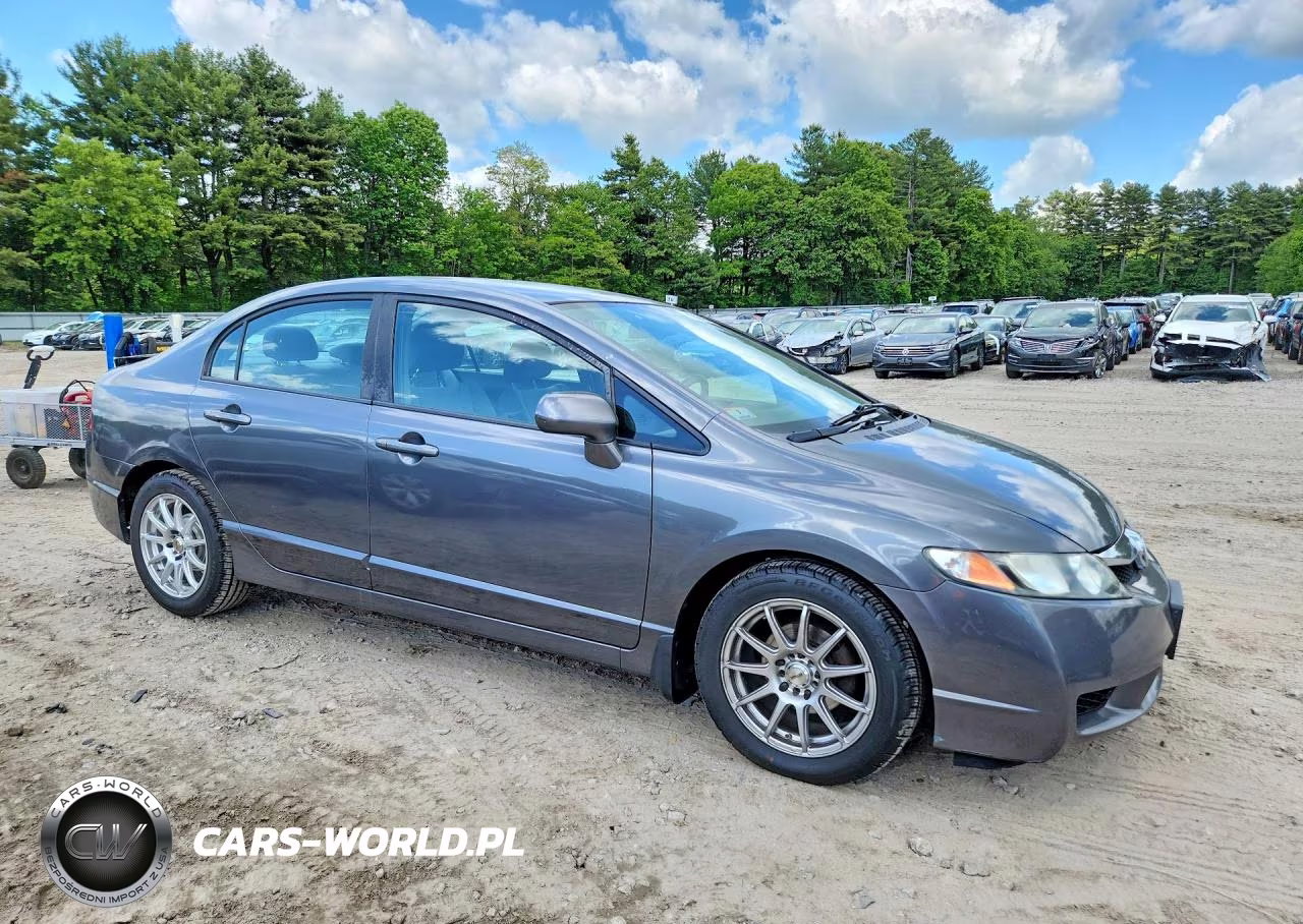 2011 Honda Civic Lx VIN:19XFA1F55BE017113 - 4