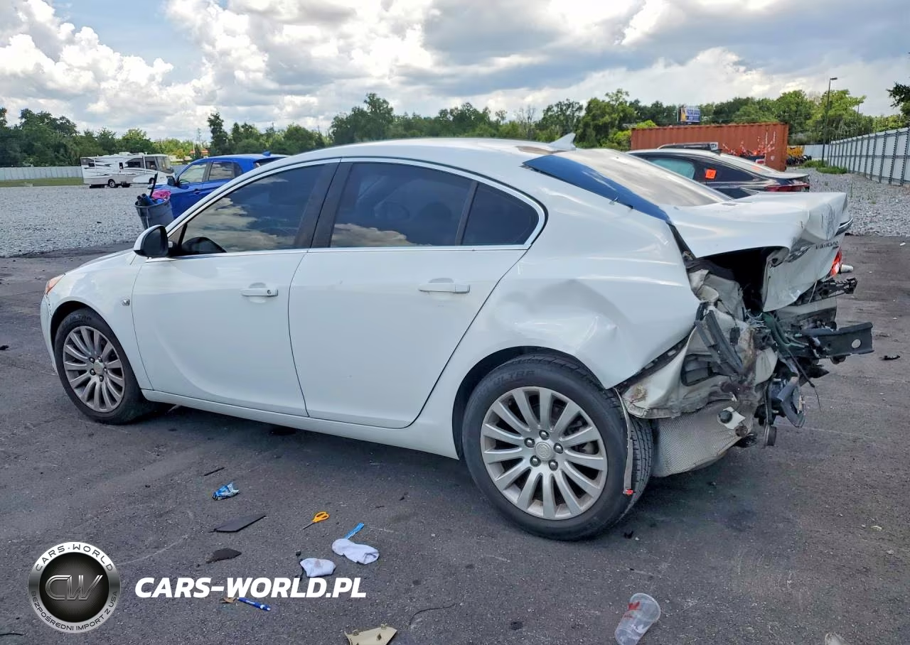 2011 Buick Regal Cxl VIN:W04GN5EC6B1046391 - 2