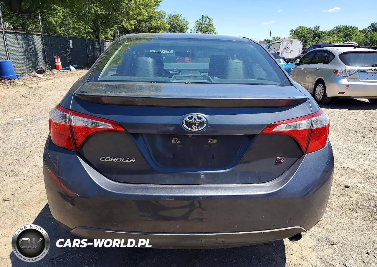 2016 Toyota Corolla S VIN:5YFBURHE6GP415941 - 6