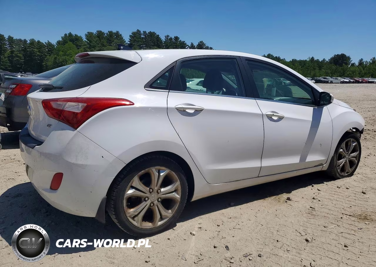 2013 Hyundai Elantra Gt Base VIN:KMHD35LE2DU103749 - 3