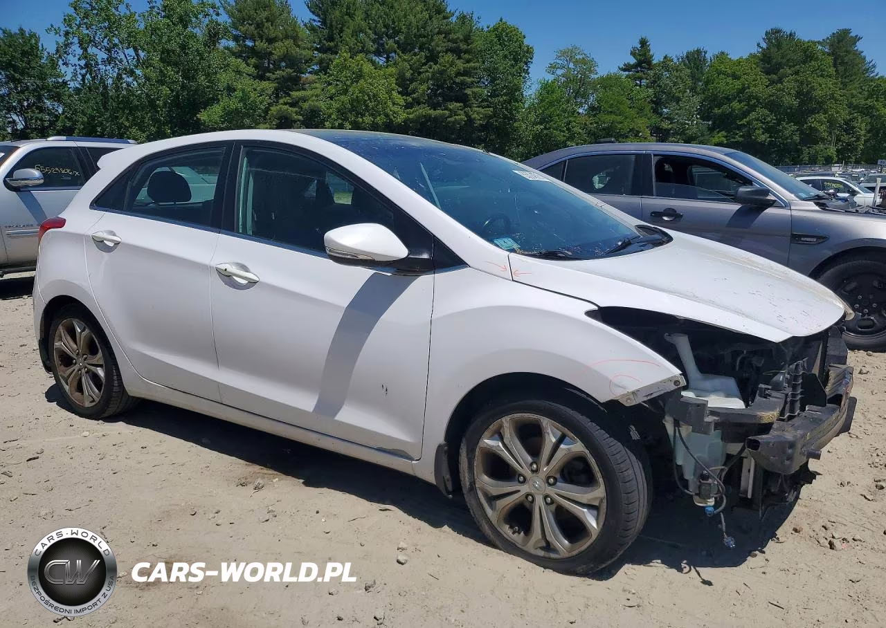 2013 Hyundai Elantra Gt Base VIN:KMHD35LE2DU103749 - 4