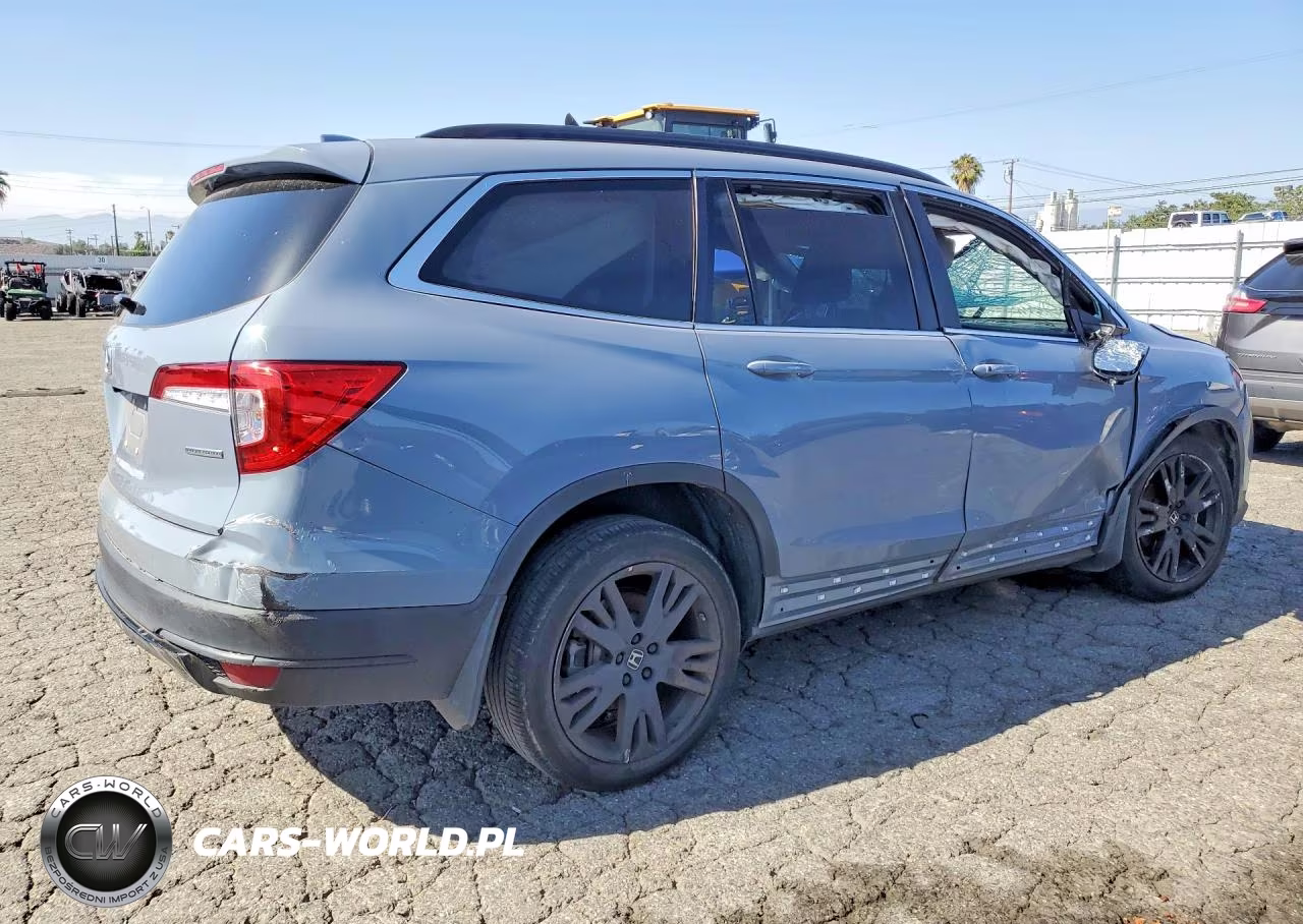 2022 Honda Pilot Se VIN:5FNYF5H25NB022718 - 3