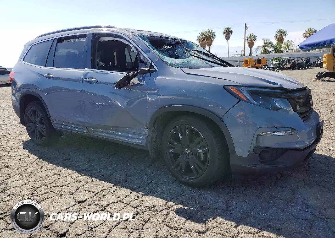 2022 Honda Pilot Se VIN:5FNYF5H25NB022718 - 4