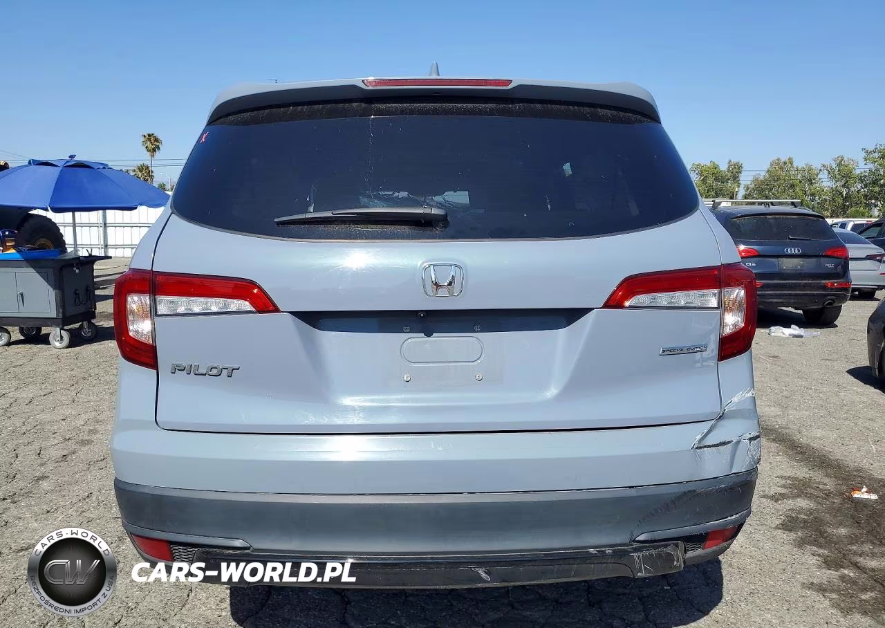 2022 Honda Pilot Se VIN:5FNYF5H25NB022718 - 6