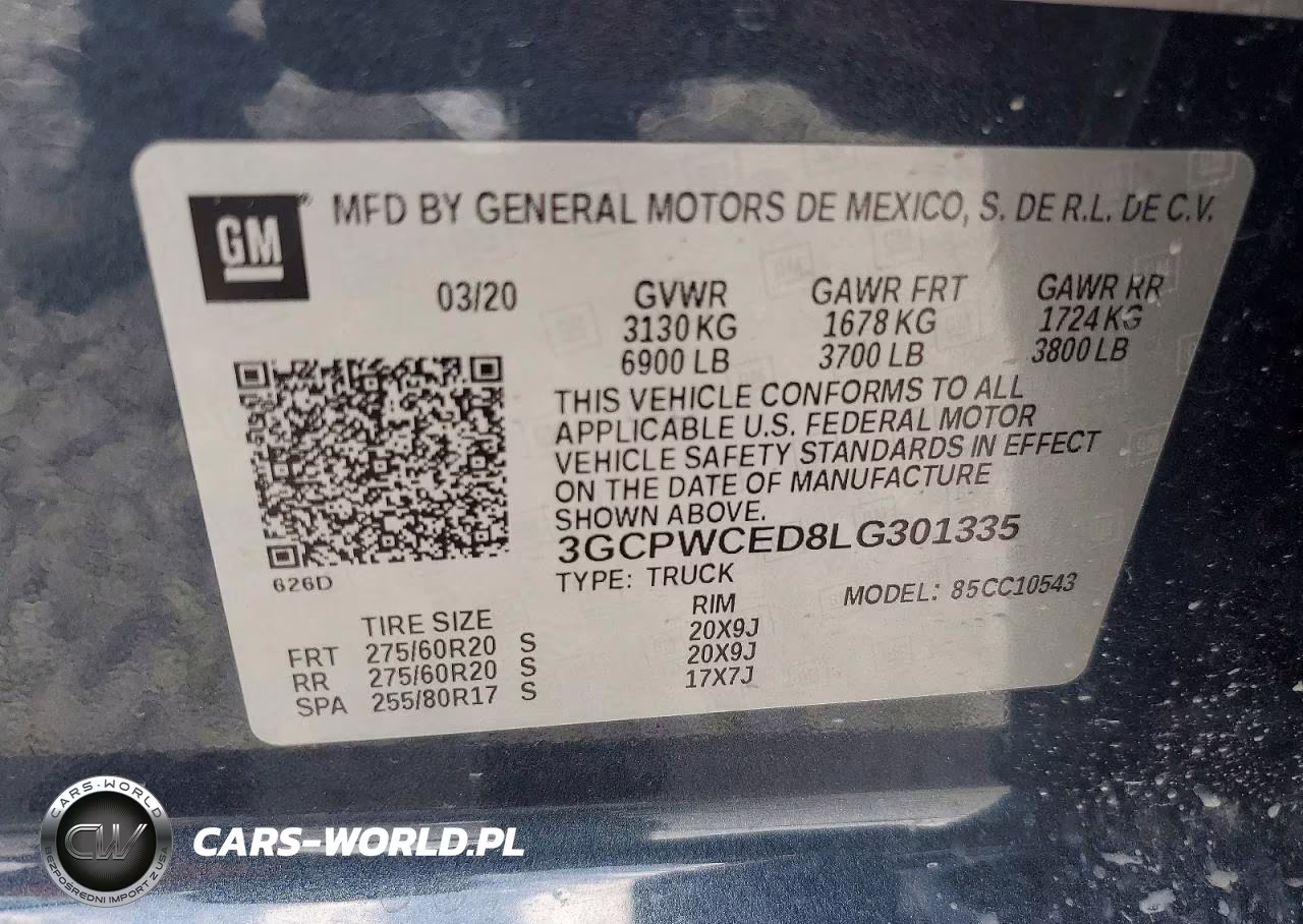 2020 Chevrolet Silverado C1500 Lt VIN:3GCPWCED8LG301335 - 12
