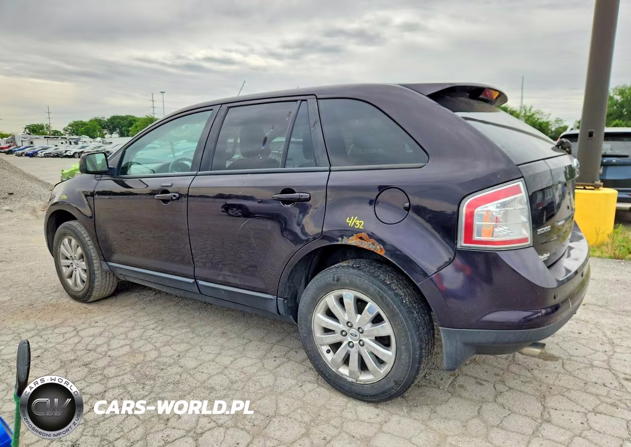 2007 Ford Edge Sel VIN:2FMDK38C67BB23852 - 2