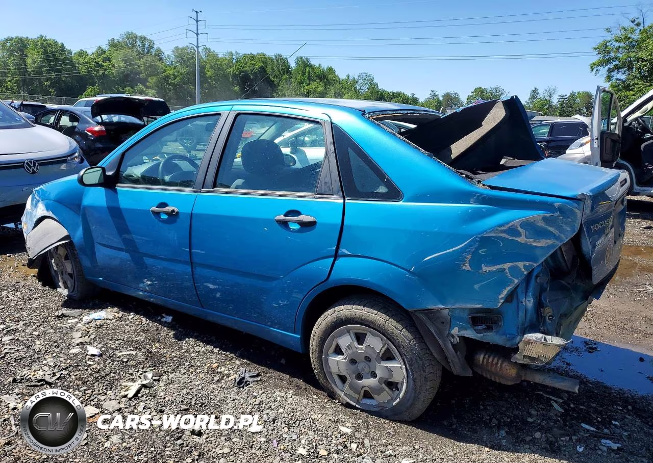 2007 Ford Focus Zx4 VIN:1FAFP34N77W180202 - 2