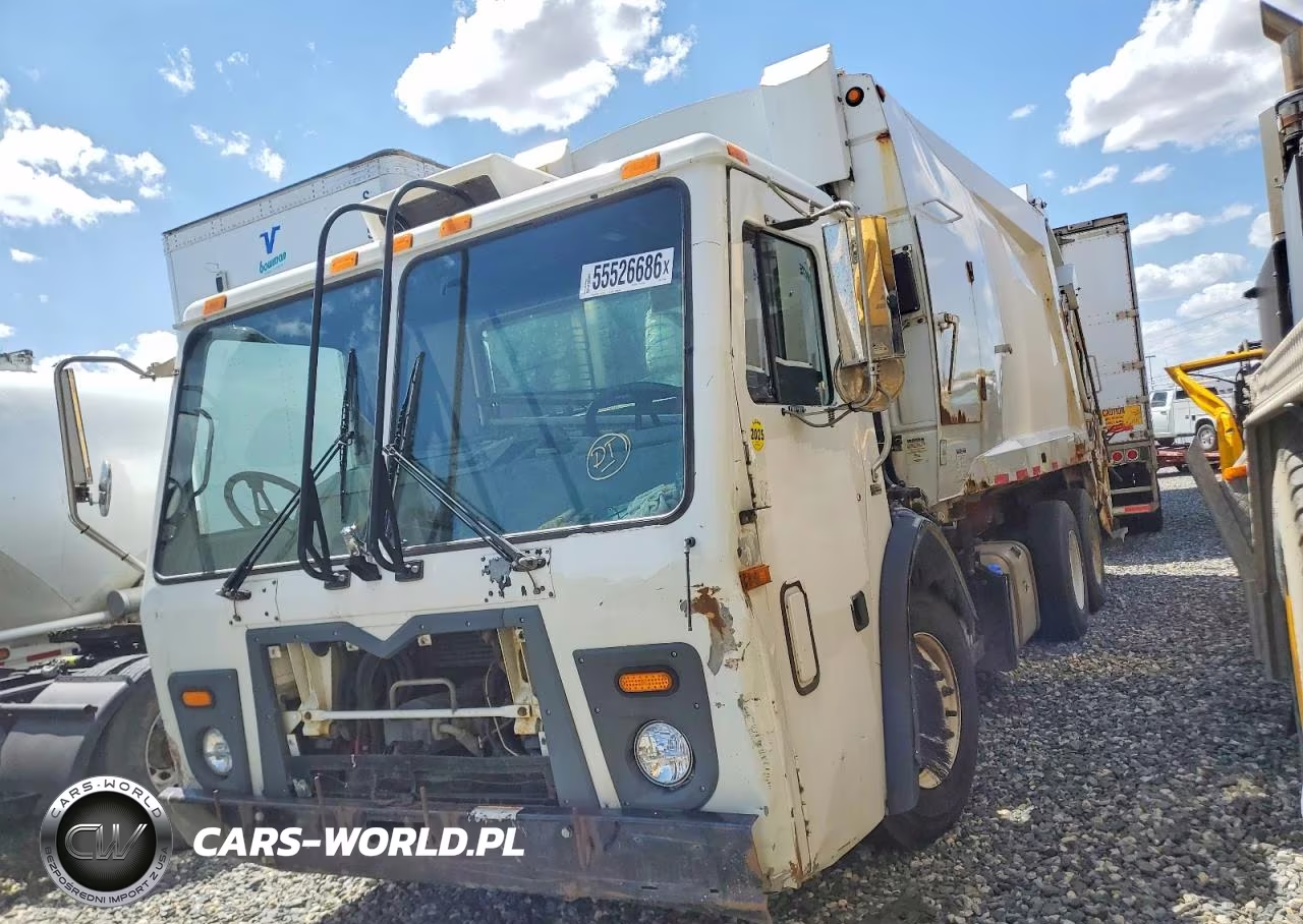 2013 Mack Leu613 Refuse Truck VIN:1M2AU04C6DM007848 - 2