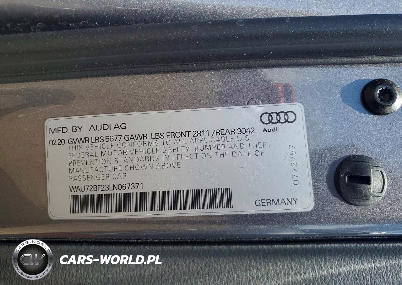 2020 Audi A6 Allroad Premium Plus VIN:WAU72BF23LN067371 - 12