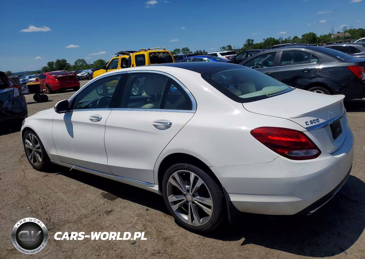 2017 Mercedes-Benz C 300 4Matic VIN:55SWF4KB0HU205120 - 2