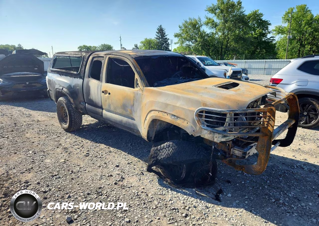 2022 Toyota Tacoma Trd Sport VIN:3TYSZ5AN8NT077777 - 4