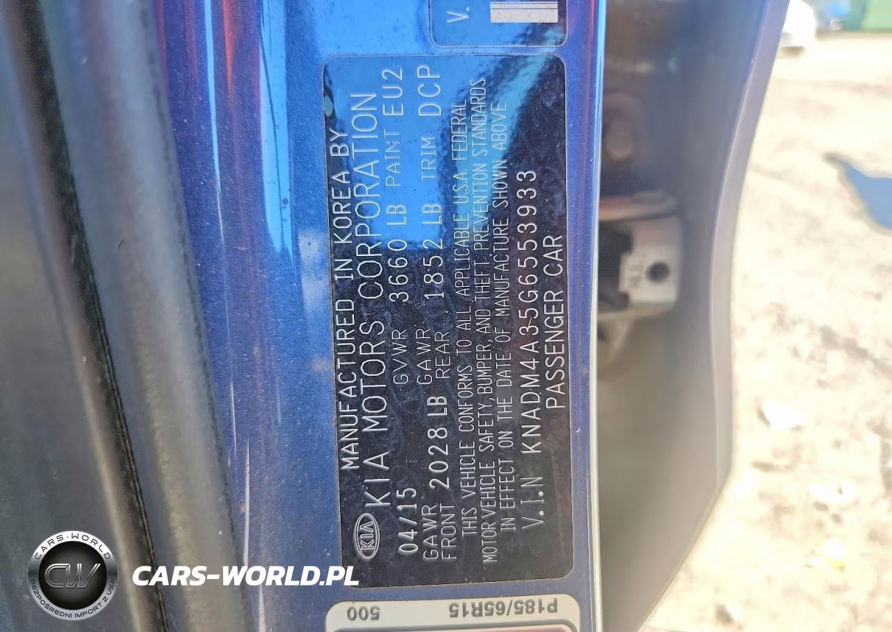 2016 Kia Rio VIN:KNADM4A35G6553933 - 12