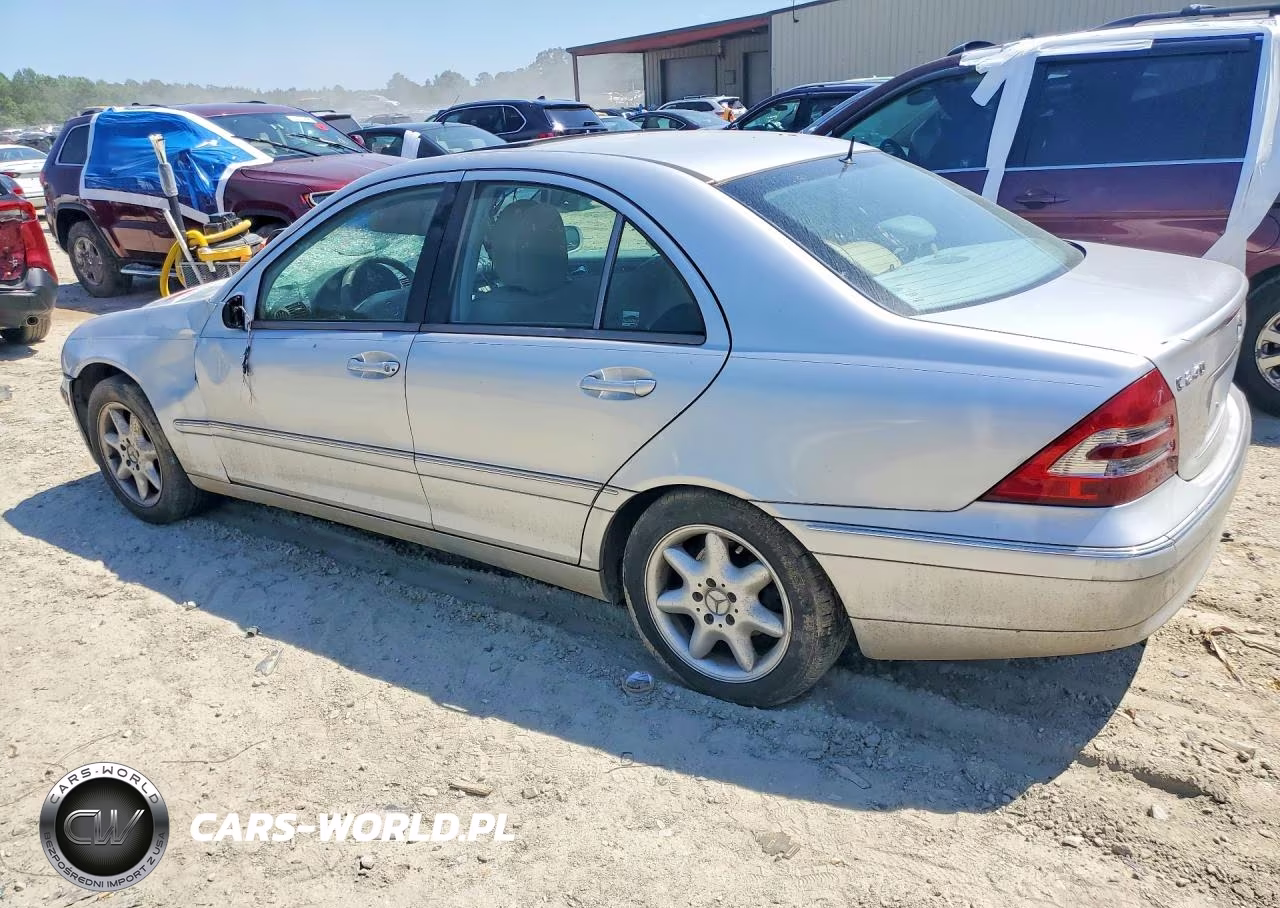 2002 Mercedes-Benz C 240 VIN:WDBRF61J52F166142 - 2