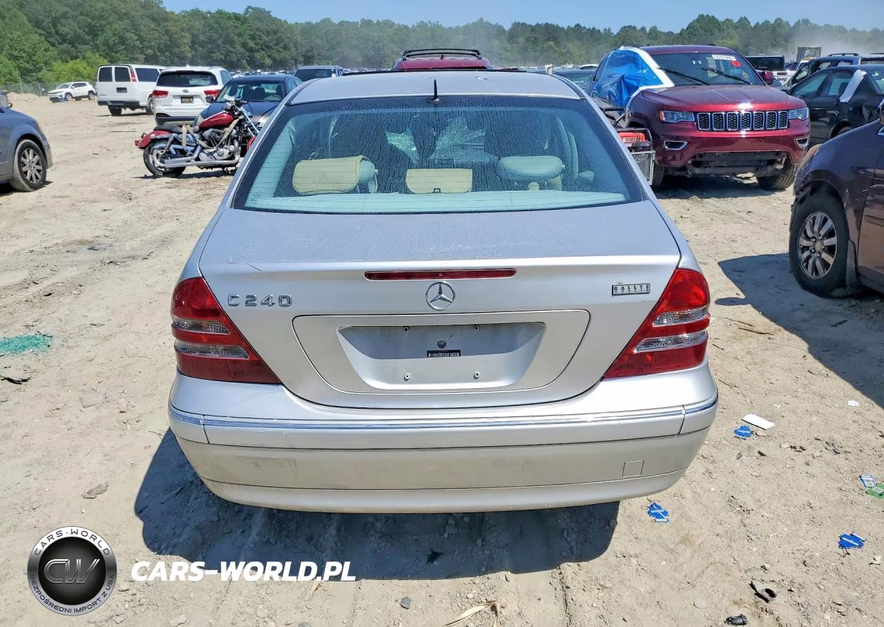 2002 Mercedes-Benz C 240 VIN:WDBRF61J52F166142 - 6