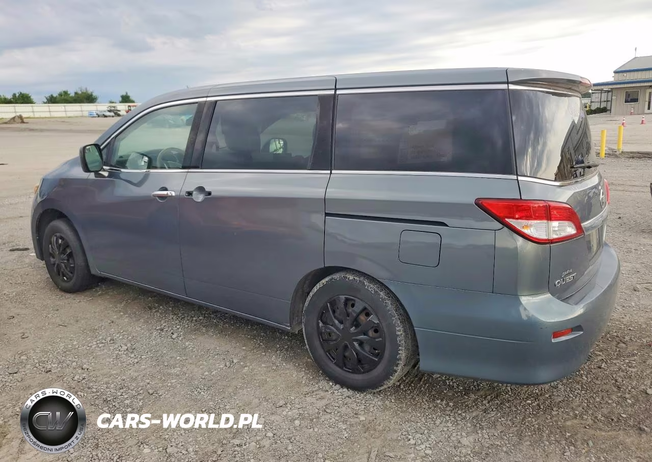 2011 Nissan Quest 3.5 S VIN:JN8AE2KP9B9000108 - 2