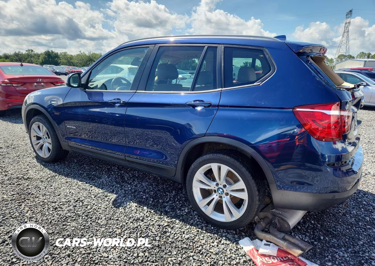 2016 BMW X3 Sdrive28I VIN:5UXWZ7C53G0T42762 - 2