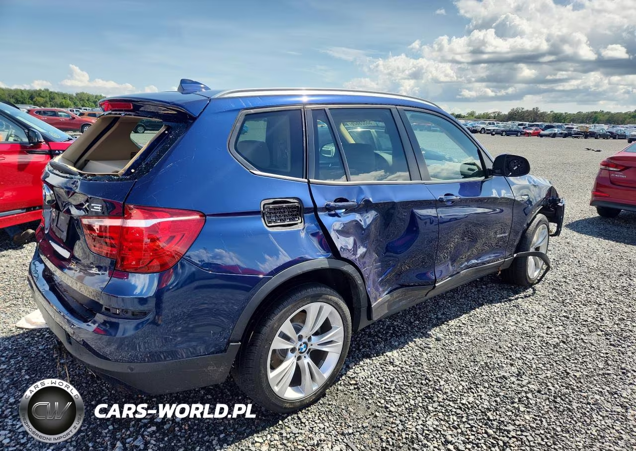2016 BMW X3 Sdrive28I VIN:5UXWZ7C53G0T42762 - 3