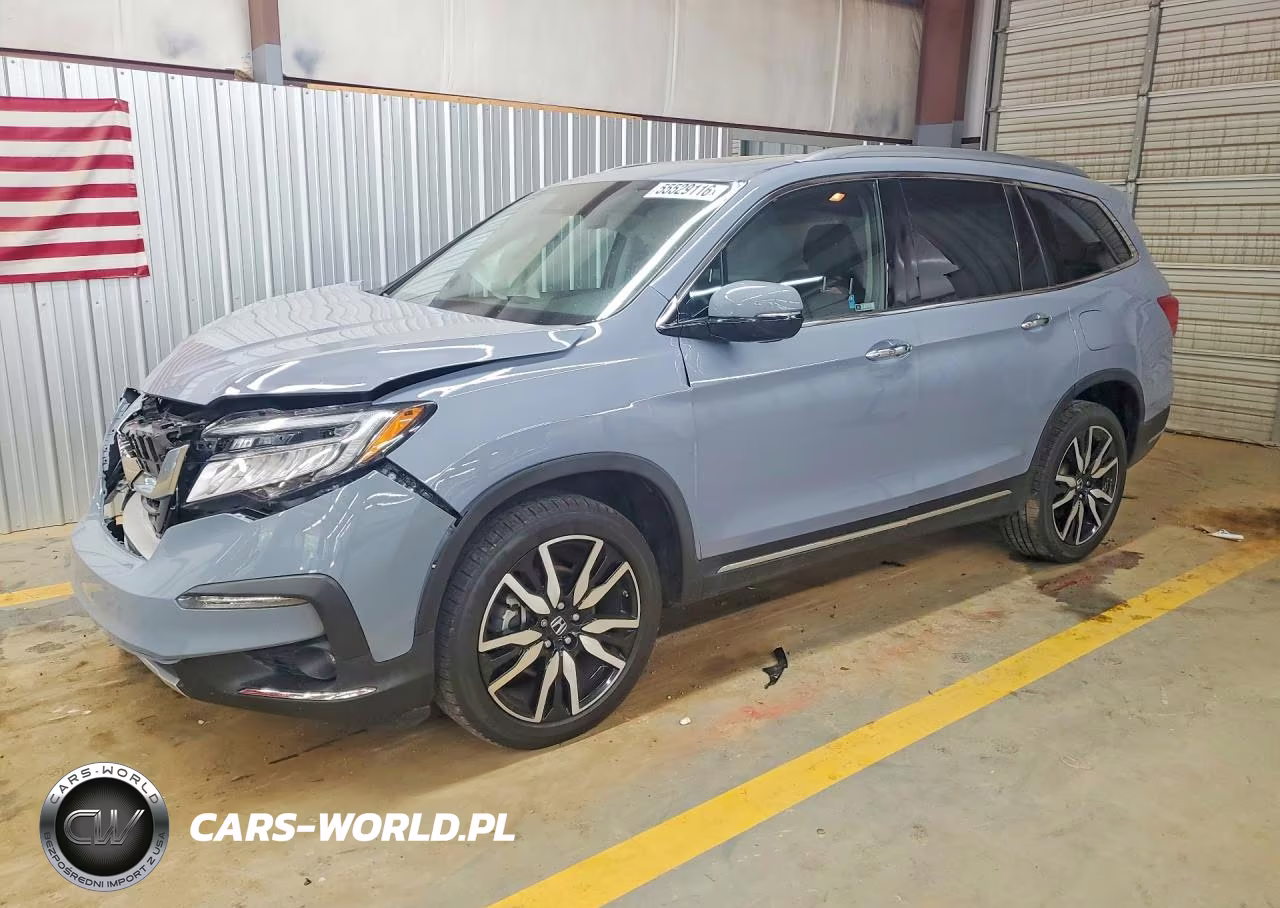 2022 Honda Pilot Elite VIN:5FNYF6H00NB028964 - 1
