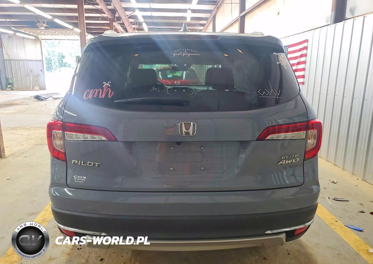 2022 Honda Pilot Elite VIN:5FNYF6H00NB028964 - 6