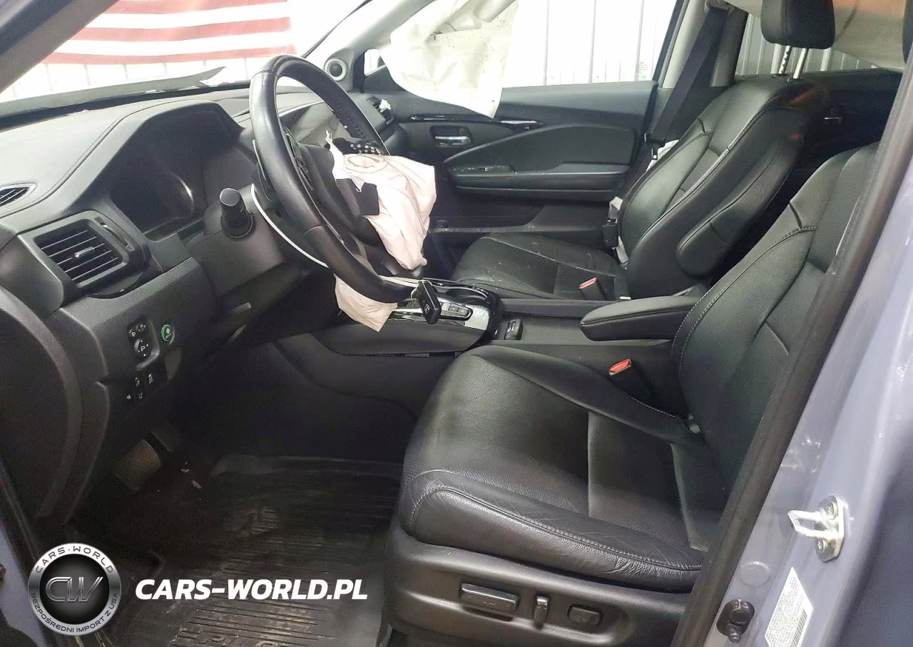 2022 Honda Pilot Elite VIN:5FNYF6H00NB028964 - 7