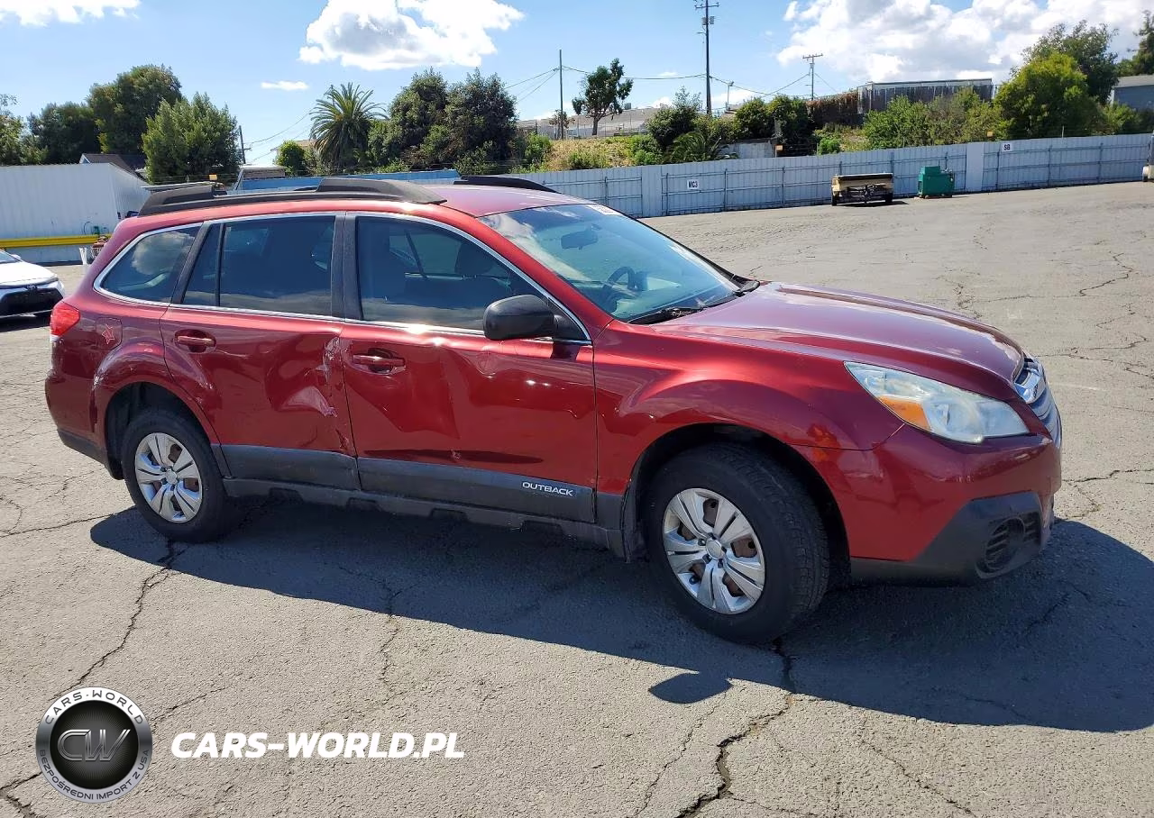 2013 Subaru Outback 2.5I VIN:4S4BRBAC6D3317882 - 4