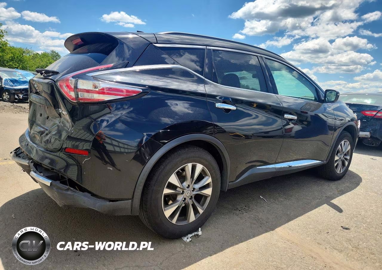 2017 Nissan Murano Sv VIN:5N1AZ2MH0HN105766 - 3