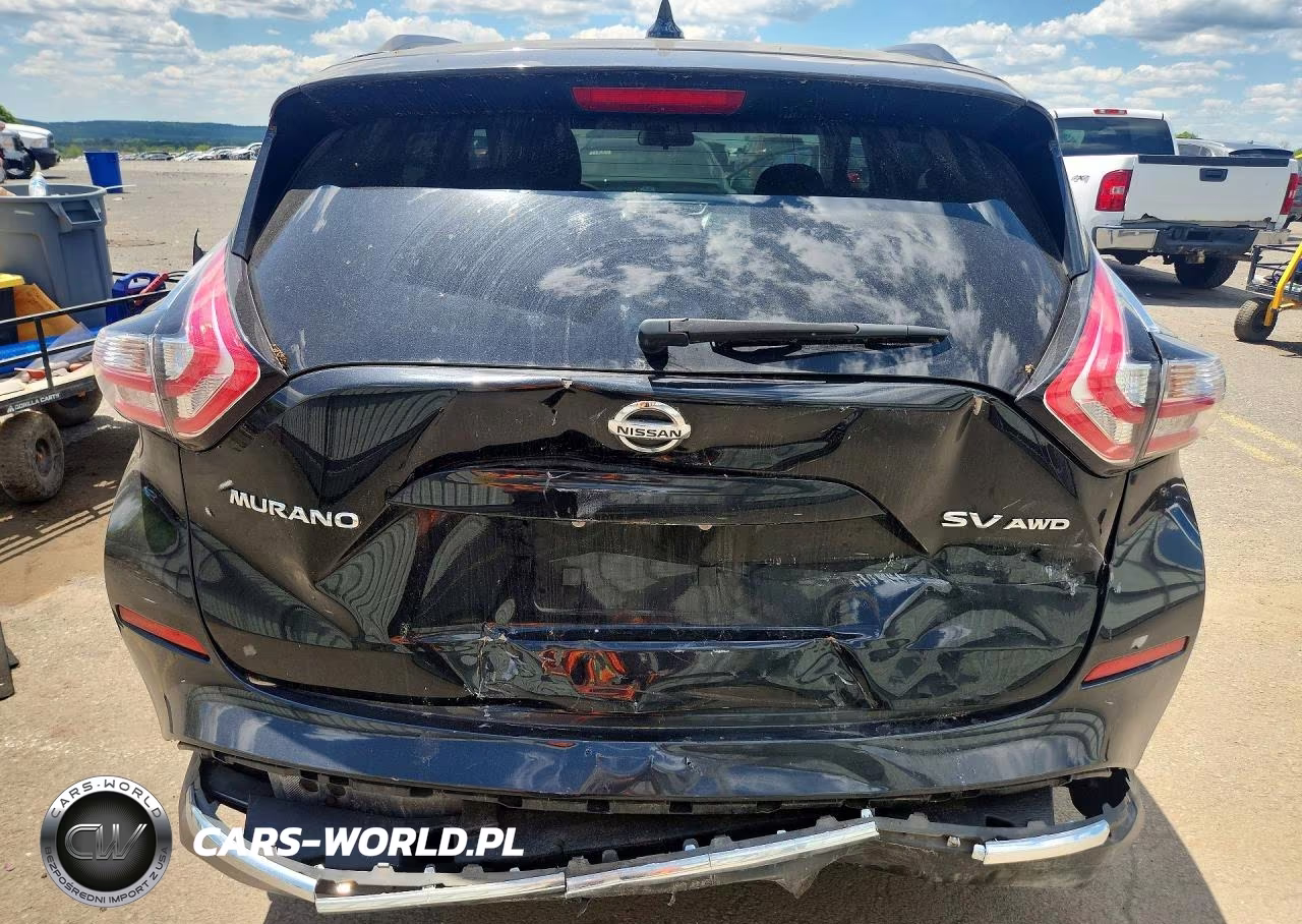 2017 Nissan Murano Sv VIN:5N1AZ2MH0HN105766 - 6