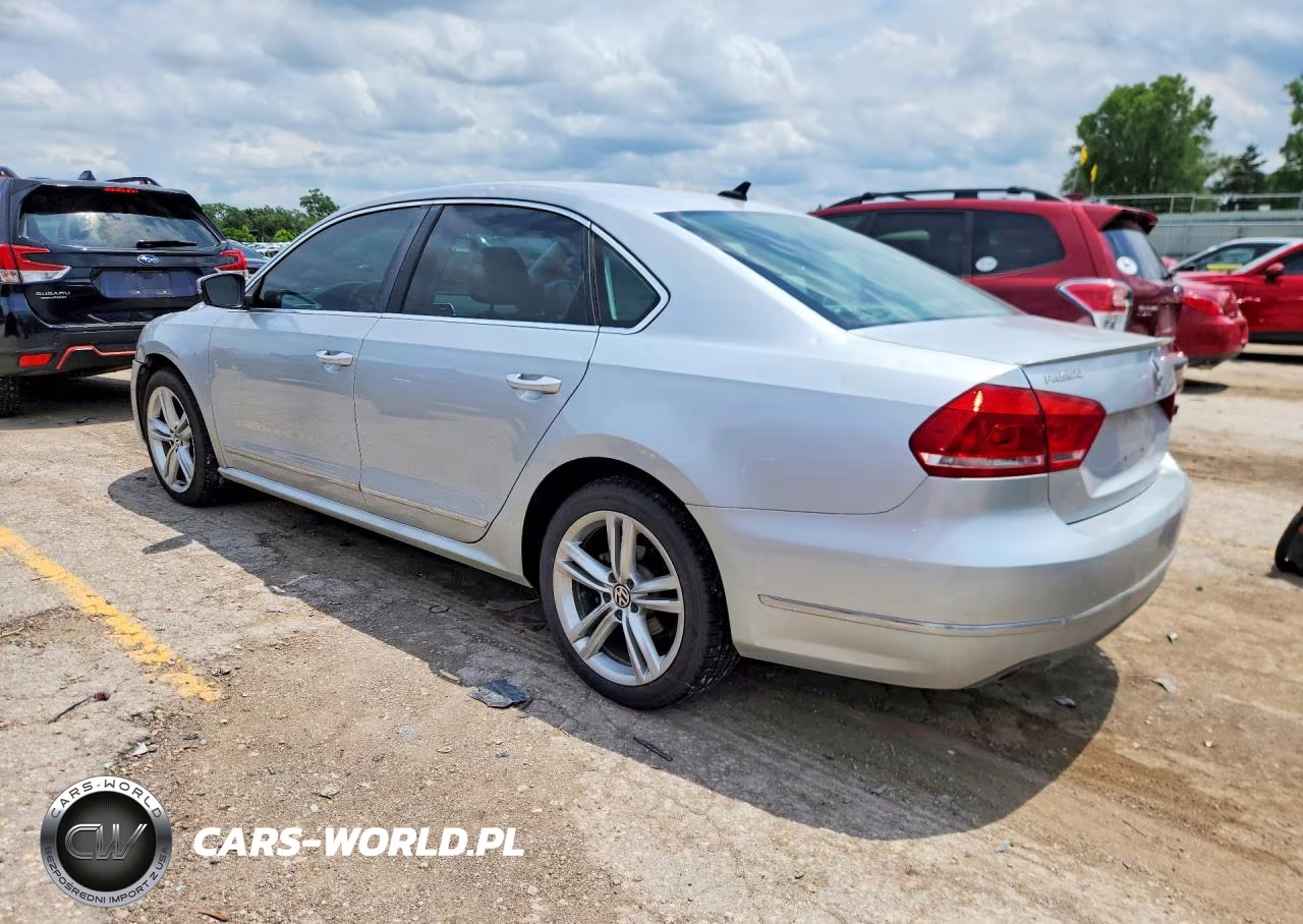 2013 Volkswagen Passat Se VIN:1VWBN7A34DC014092 - 2