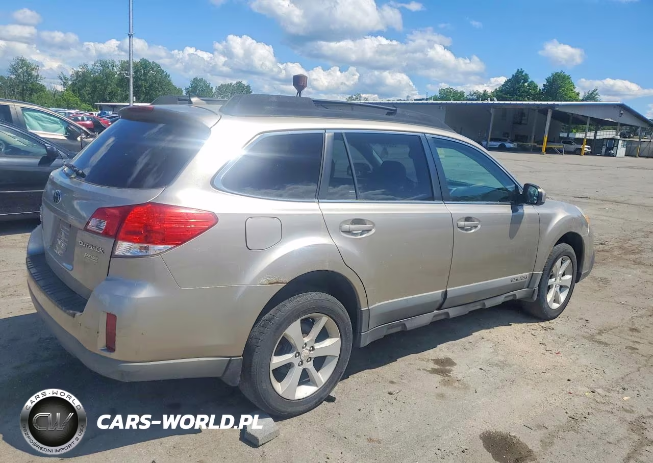 2014 SUBARU OUTBACK 2.5I PREMIUM VIN:4S4BRBCC3E3204406 - 3